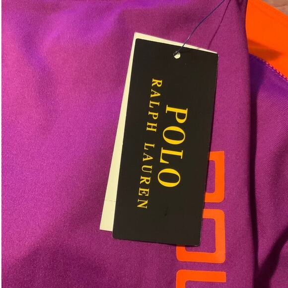 Polo Ralph Lauren Graphic Logo 1967 Interlock Bike Short Big Girl Size Large - Picture 8 of 9